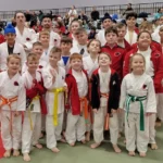 the Bradford Tomiki Aikido Club team at the 2023 BAA Nationals.